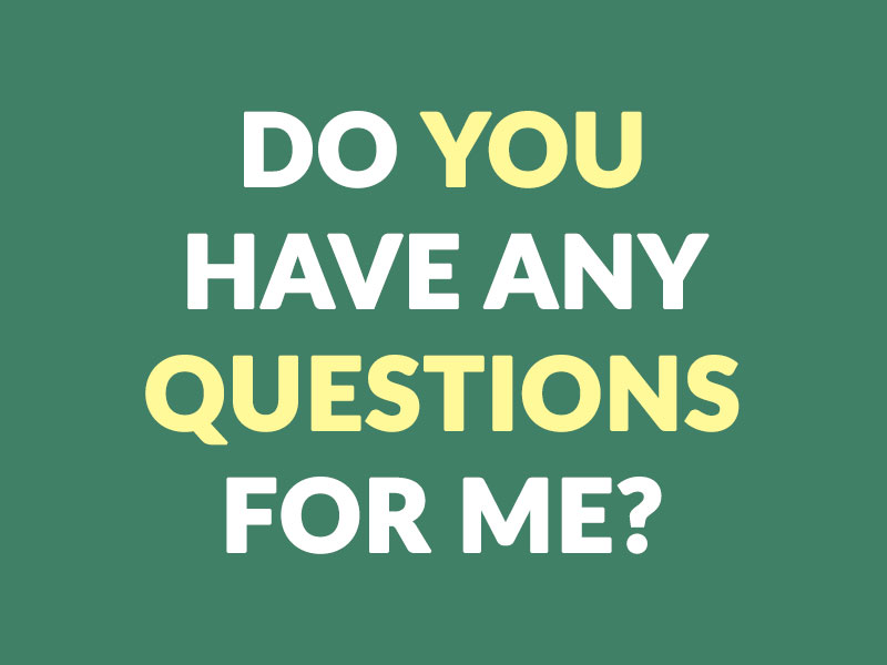 Do You Have Any Questions For Me? | iLink Global RECRUITING Inc.